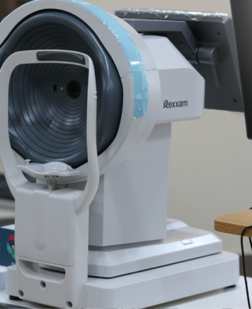 각막곡률반경측정기+검안용굴절력측정기